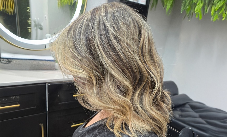 Image 7: Women's Shampoo, Blow-Dry & Style with Color or Highlight Options