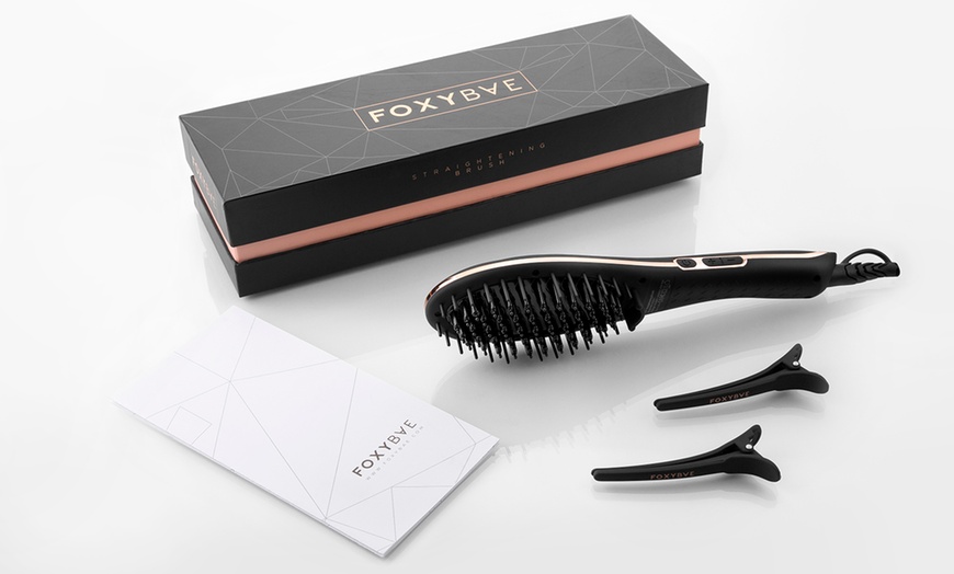 foxybae straightening brush