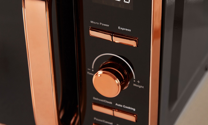 Image 6: Tower 20L Rose Gold Digital Microwave