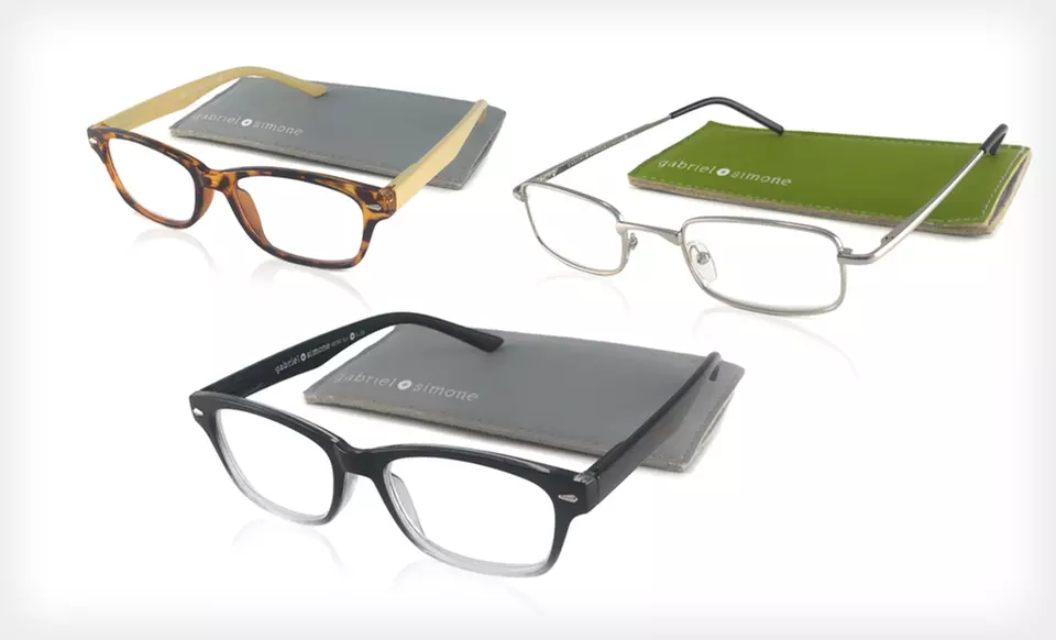 $13.99 for One Pair of Gabriel + Simone Reading Glasses ($35 List Price). 5 Styles Available. Free Returns. - Primary Image