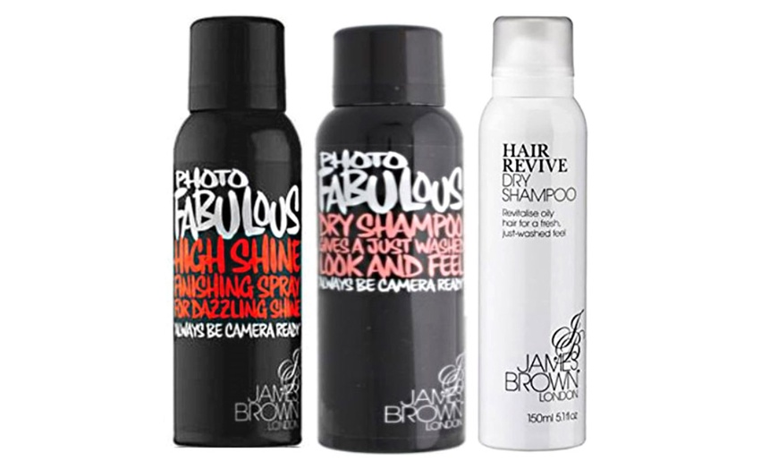 Image 3: James Brown Hair Care Bundle