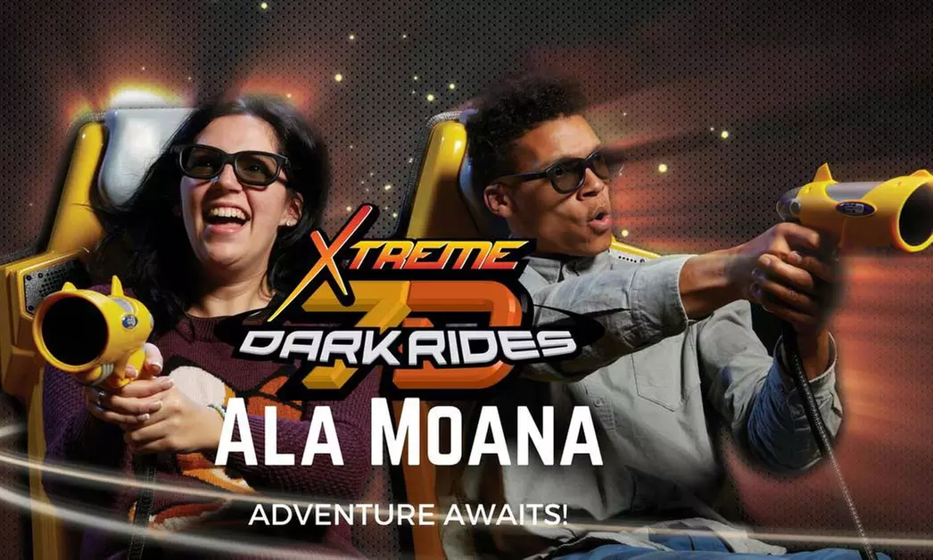 Two Virtual Reality Games for One, Two, or Four at Xtreme 7D Dark Rides (Up to 50% Off) - Primary Image