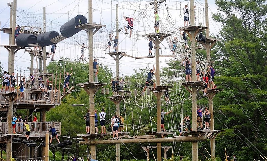 Image 3: Aerial Ropes Course, Zip Lines & Giant Swing at Monkey C Monkey Do, ME