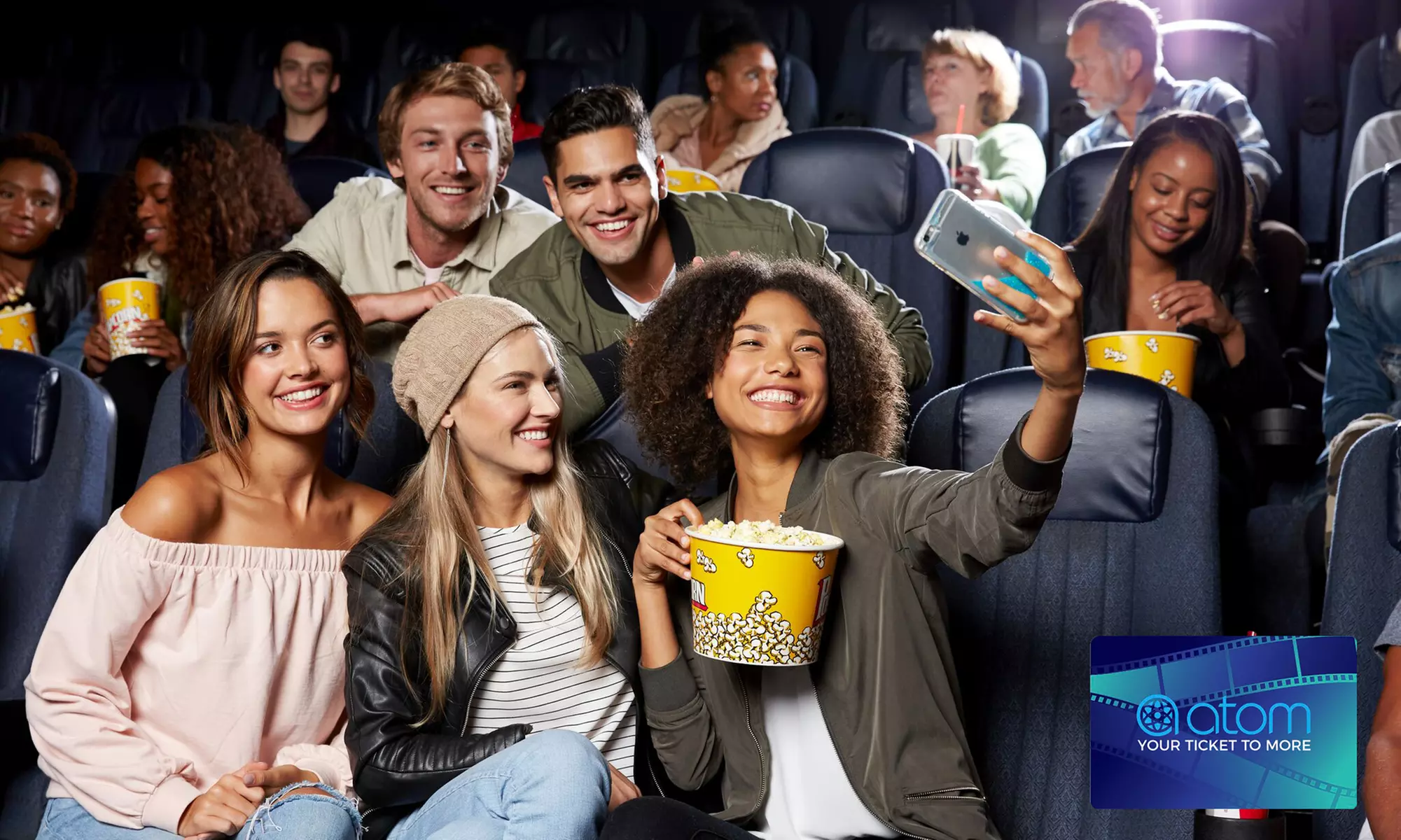 $25 Voucher to Atom Tickets + 5% back in Groupon Bucks - Primary Image