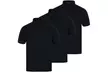 3 Pack Mens Polo T-Shirts - Second Medium
