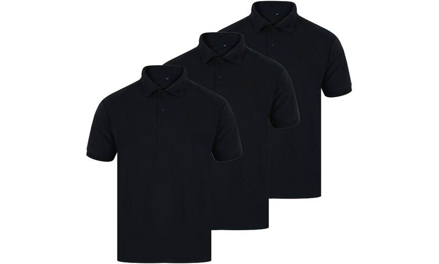 Image 3: Mens Polo T-Shirts