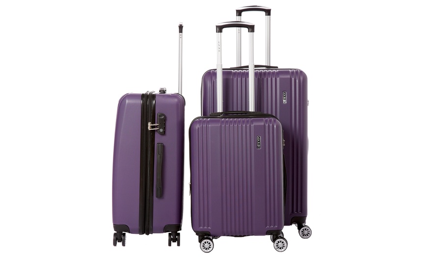 Image 5: Panama Trolley Suitcase Set