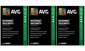 AVG Internet Security 2021 for One or Ten Devices 