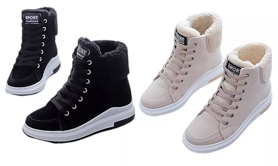 Baskets montantes fourrées - Primary Image