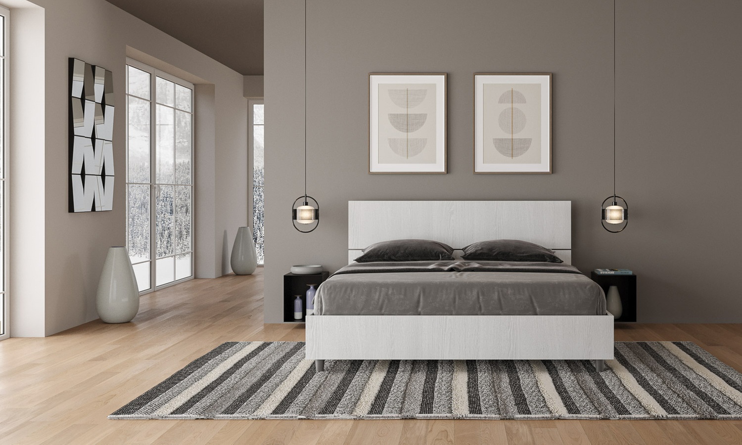 Letto matrimoniale Demas