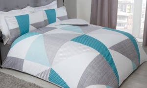 Pieridae Splice Geo Reversible Duvet Set 