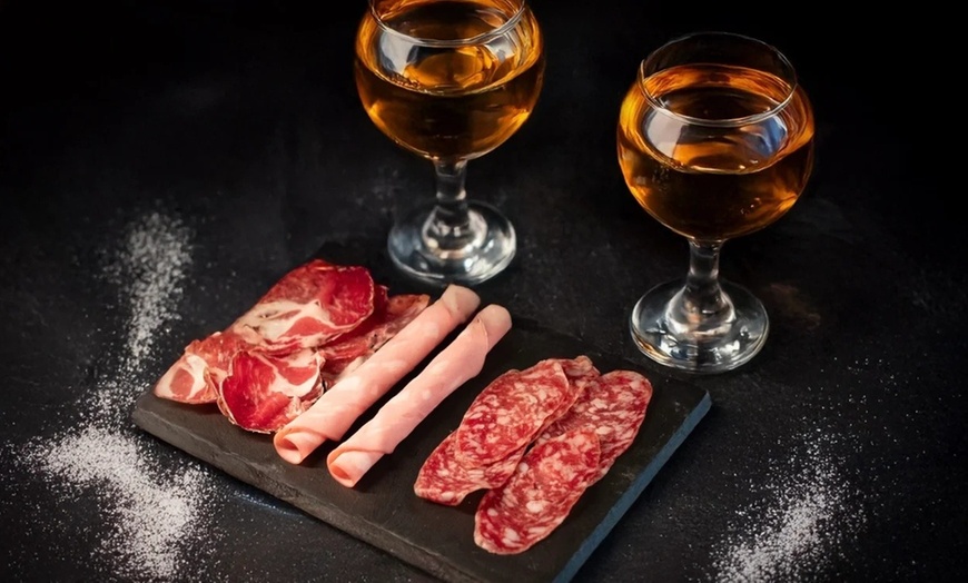 Image 3: Big Plates, Tapas, Snacks with Glass of Wine, Beer/Cocktail for 2 or 4