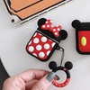Image 1: Mickey / Minnie Premium AirPod Silicone Case Cover Dust-Proof & Shock Resistant