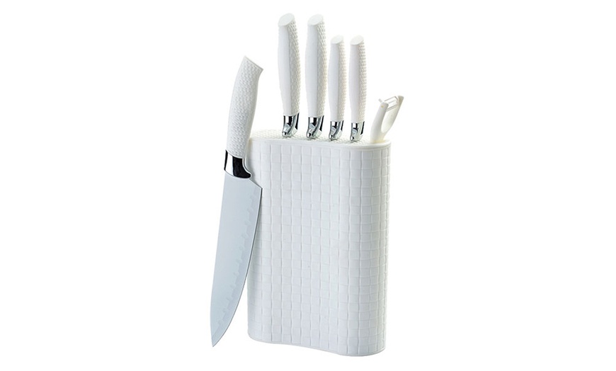 Image 7: Seven-Piece Knife Block Set