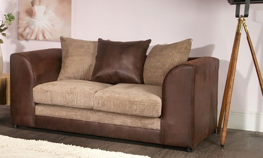 Image 3: Hudson Two-Seater Sofa