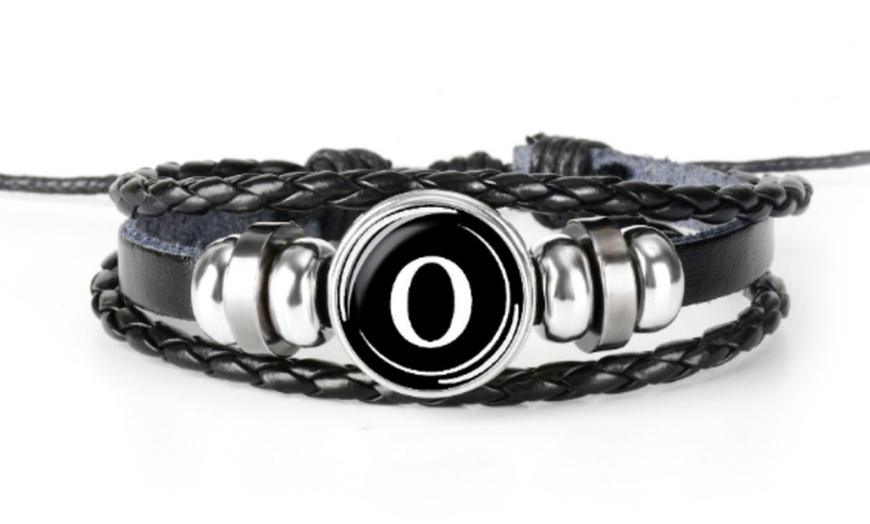 Image 16: Bracelet initiale pour homme