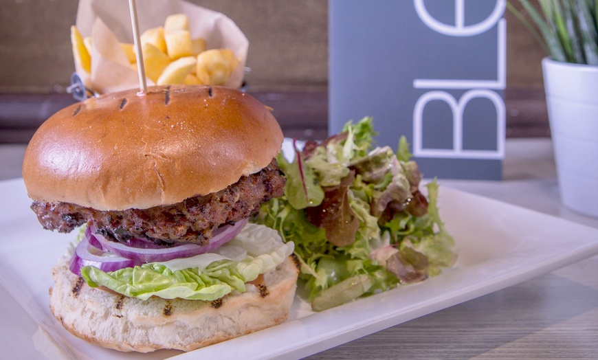 Image 1: Up to 46% Off on Restaurant Specialty - Burgers at Blend Bar & Grill