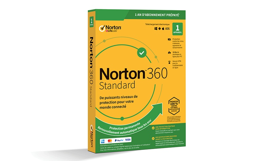 Image 6: One Year Norton Antivirus or Norton 360 Standard, Deluxe or Premium