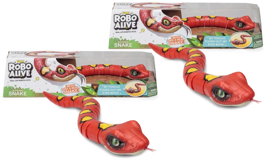 Image 5: Tobar Robo Alive Snake Toy