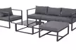 Outsunny Sectional Sofa Set with Thick Padded Cushions - Image 2