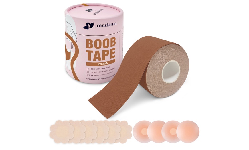 Image 6: Madamn Invisible Adhesive Strapless 5m Tape