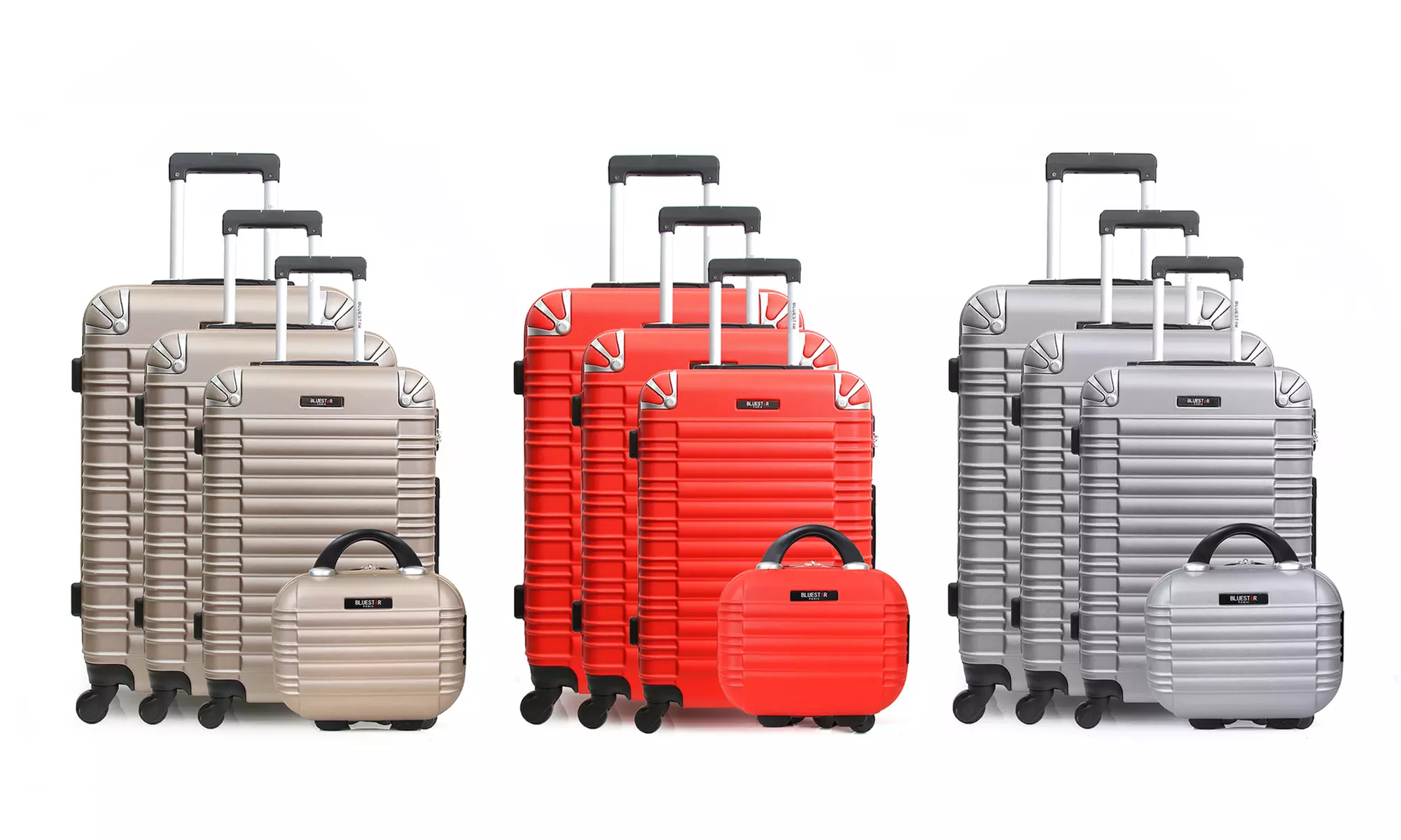 Set de 3 maletas y neceser BlueStar modelo Lima C - Primary Image