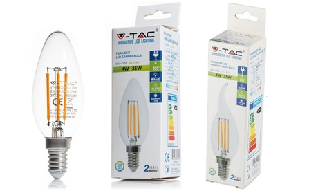 Set da 5 o 10 lampadine a LED V-Tac, disponibili in 2 modelli