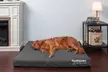 FurHaven Deluxe Oxford Indoor and Outdoor Orthopedic Pet Bed - Second Medium