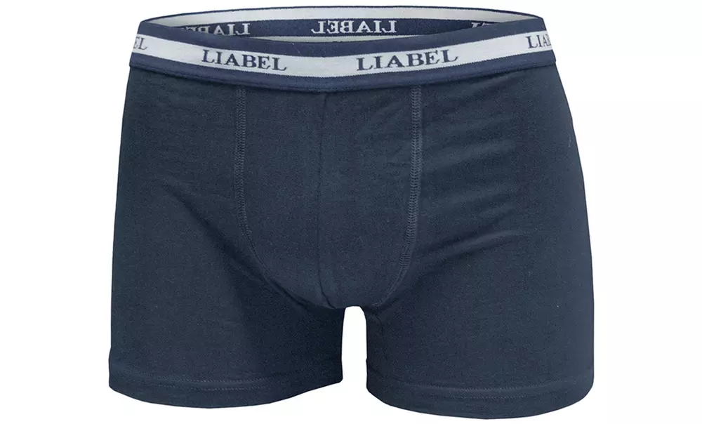 Lot de 6 sous-vêtements pour hommes en coton élastique Liabel