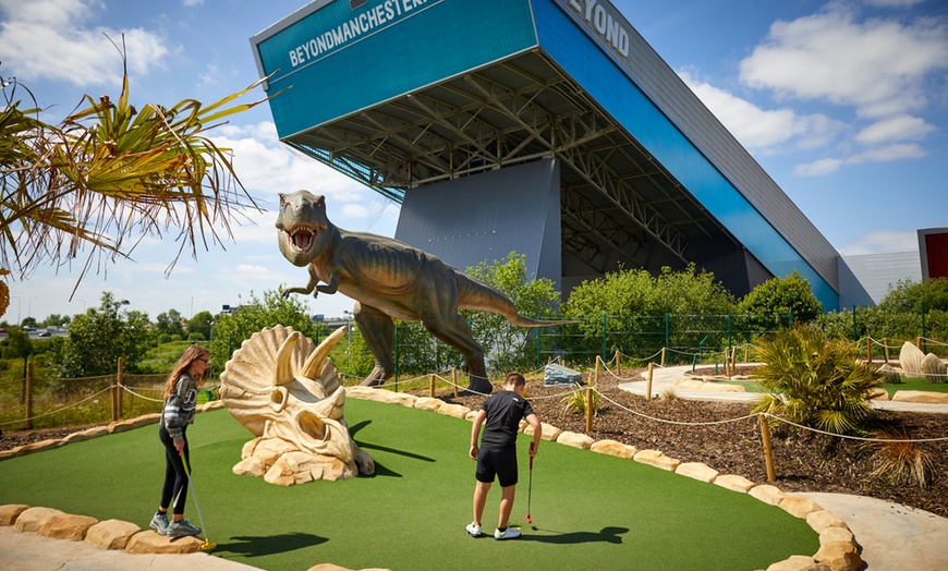 Image 9: Adventure Golf Fun with Pizza and Drinks Included for Two