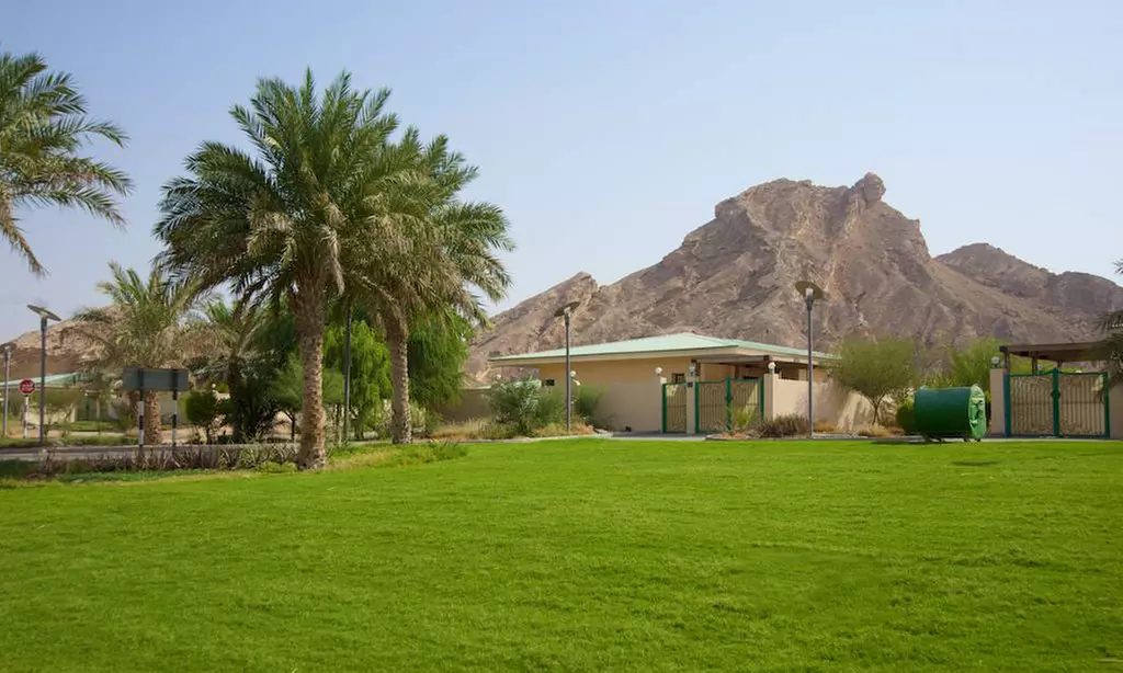 Al Ain: 1 or 2 Nights for Two or Four at Green Mubazzarah Chalets - Primary Image