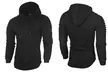 Men's Textured Sleeve Benson Hoodie - Image 2