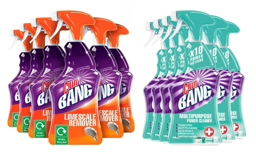 Image 1: Six-Pack of Cillit Bang Sprays 750ml