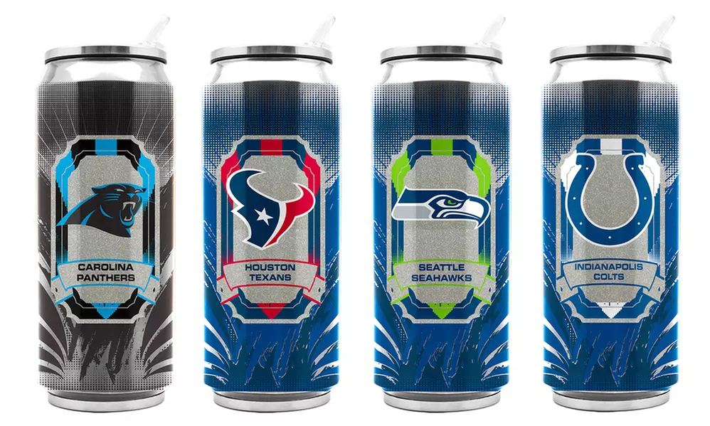 NFL Insulated Thermo Cans (11 or 16.9 Fl. Oz.) - Primary Image