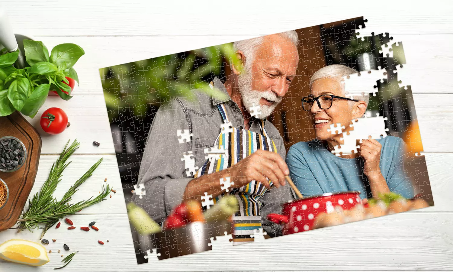 Premium Personalized Boxed Puzzles from Printerpix (Up to 62% Off). Four Options Available. - Second Medium