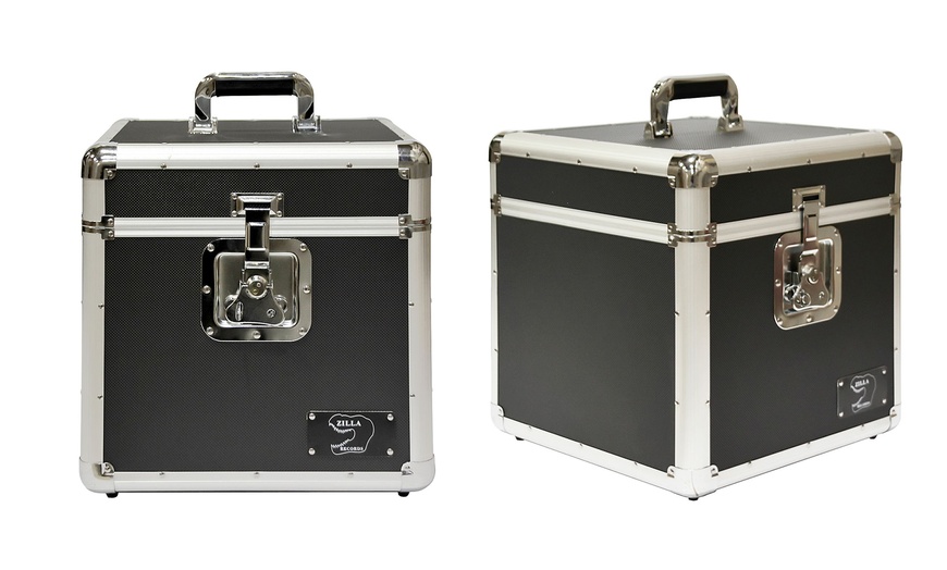 Image 3: Vinyl Storage Case for 100 12'' LPs