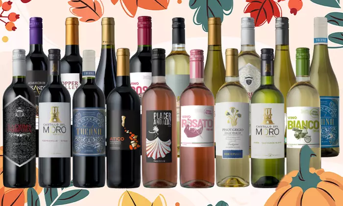 One or Two 18 Top Wines for Winter Bundle from Splash Wines (Up to 79% Off) - Primary Image