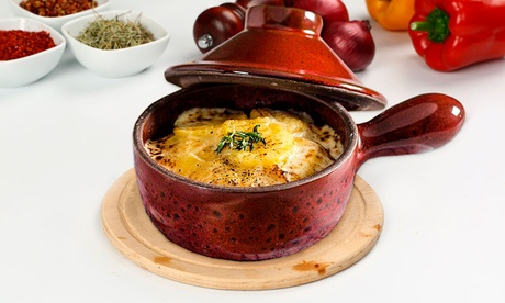 1 o 2 pentola in gres con coperchio per microonde, PMS International