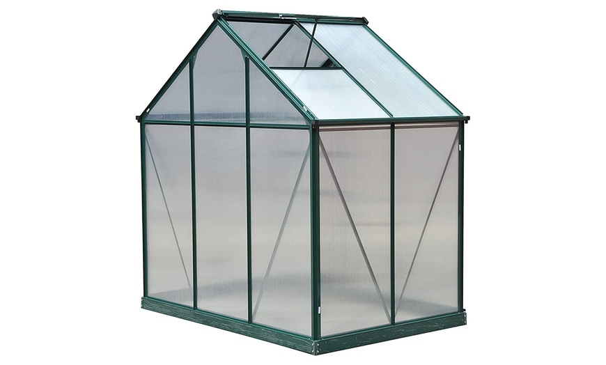 Image 2: Outsunny Walk-In Greenhouse