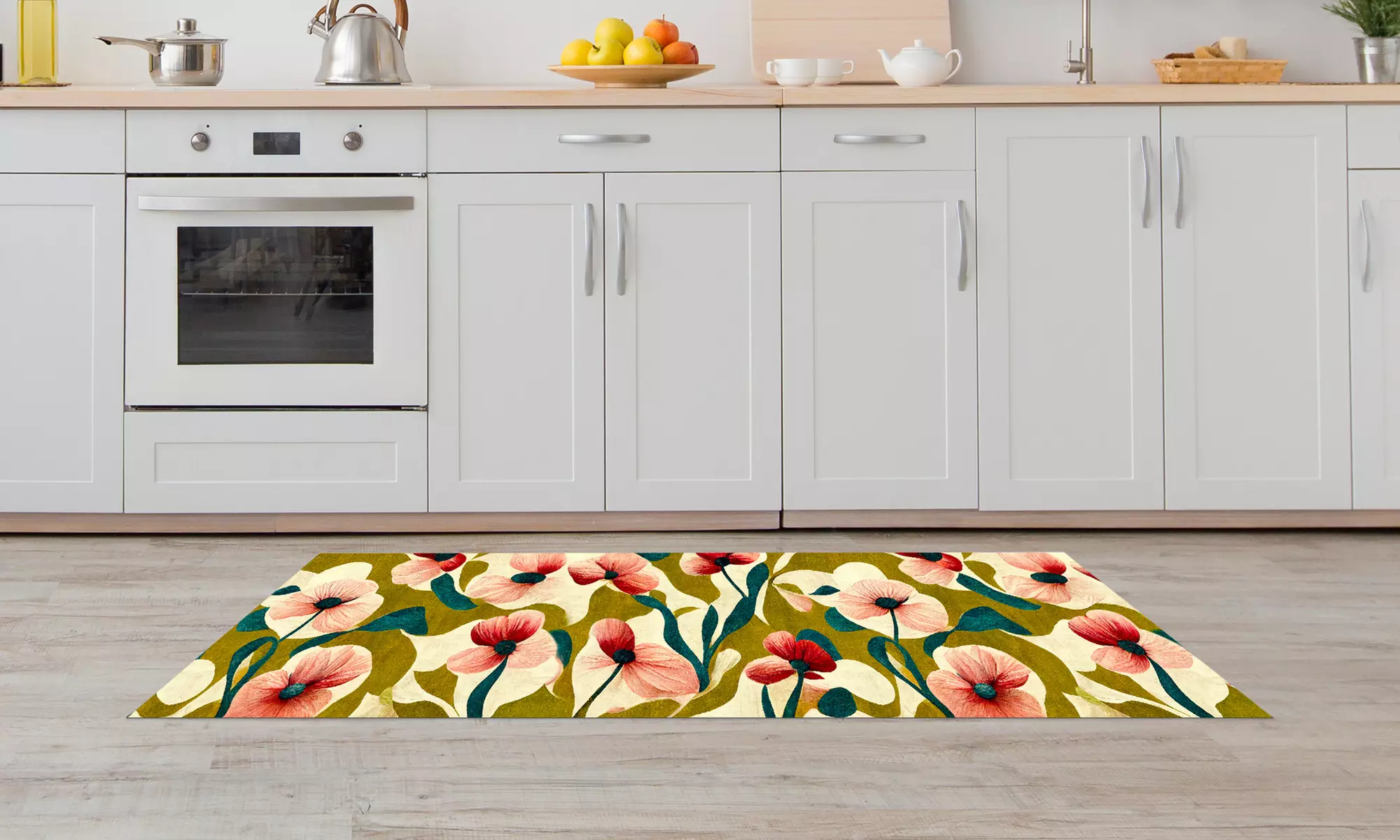 Antislip keukentapijt