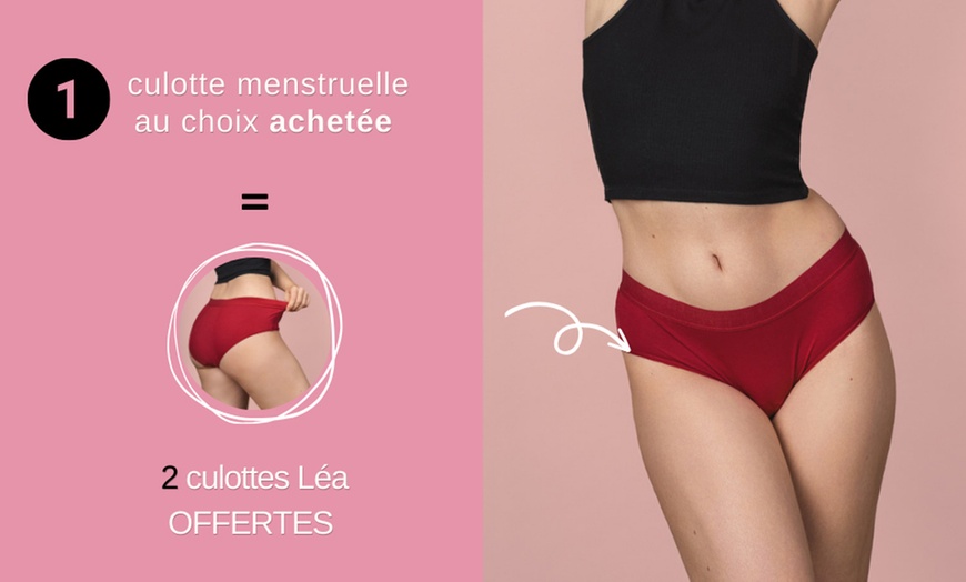 Image 3: Culotte menstruelle avec Mademoiselle Culotte