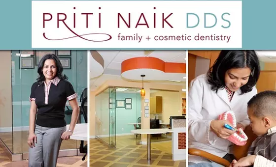 $59 for Exam, Cleaning, and X-Rays with Priti Naik, DDS - Primary Image