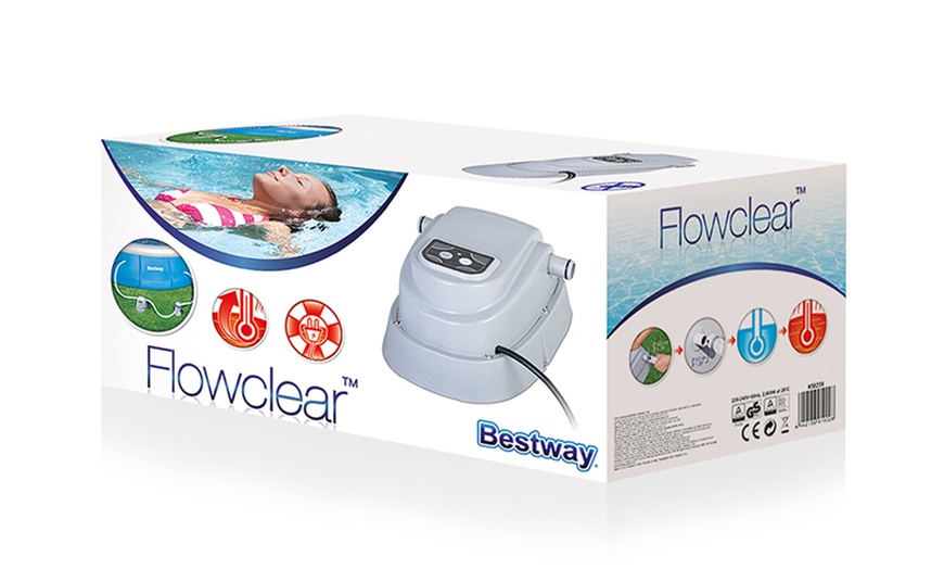 Image 6: Bestway Flowclear Swimming Pool Water Heater