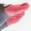Image 4: Yoga Pilates Socks - Full Toe, Non-Slip Grip, Breathable Cotton