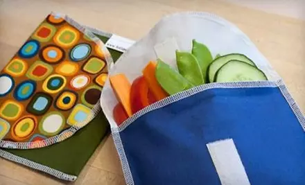 $15 for $30 Worth of Reusable Snack and Sandwich Bags from ReUsies - Primary Image