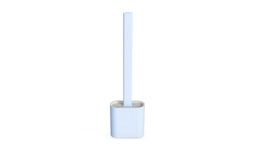 Image 5: Flexible Silicone Toilet Brush