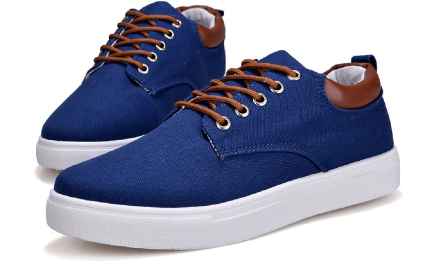 Image 5: Men's Casual Canvas Shoes