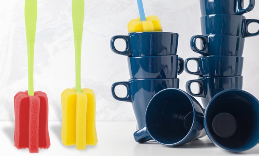 Image 2: Kitchen Cleaning Tools Selection