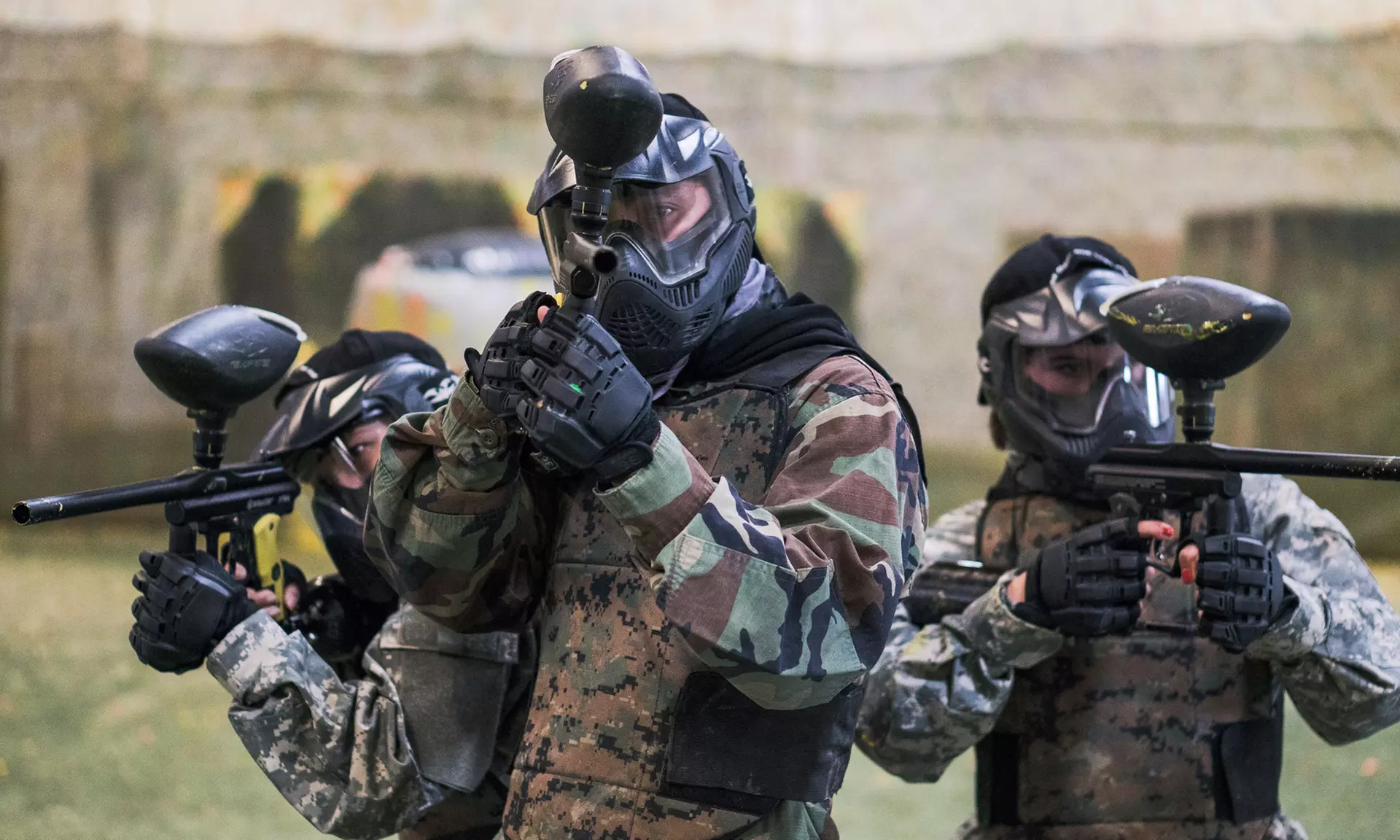 Traditional or Low Impact Paintball for Two, Four, or Eight (Up to 94% Off). Three Options Available.  - Primary Image