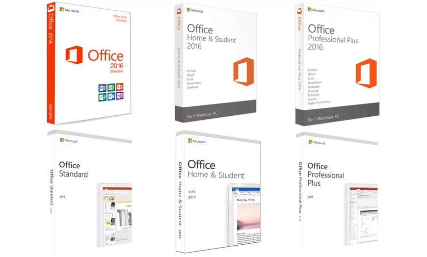 Pack Microsoft Office au choix Shnapperdeal4you Groupon